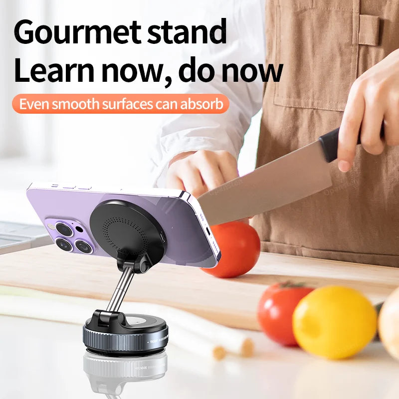 Magnetic Wireless Charger Phone Holder 360° Rotation