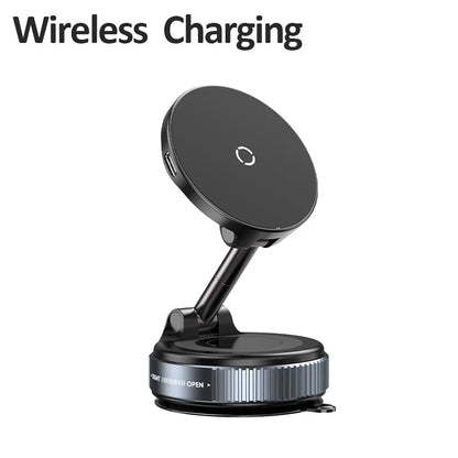 Magnetic Wireless Charger Phone Holder 360° Rotation
